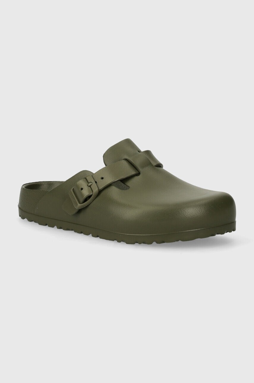 Šľapky Birkenstock Boston Eva dámske, zelená farba, 1026238