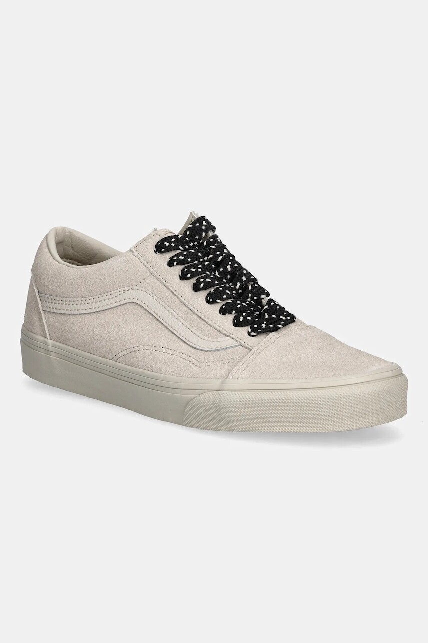 Semišové tenisky Vans Old Skool béžová farba, VN000D9YTUP1