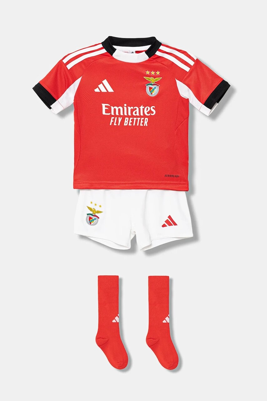 Detská súprava adidas Performance SLB červená farba, JN9940