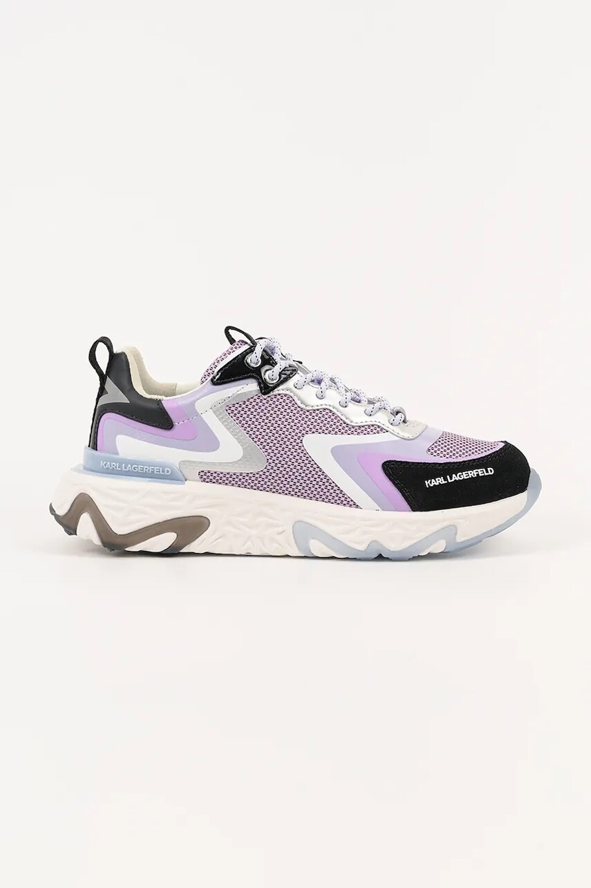 Tenisky Karl Lagerfeld BLAZE fialová farba, KL62415