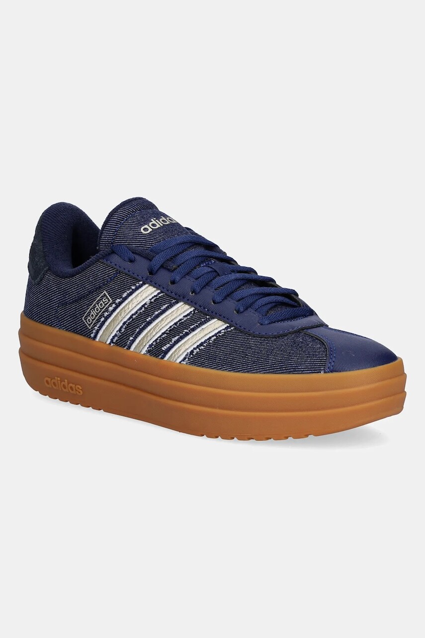 Tenisky adidas Vl Court Bold tmavomodrá farba, JS4471