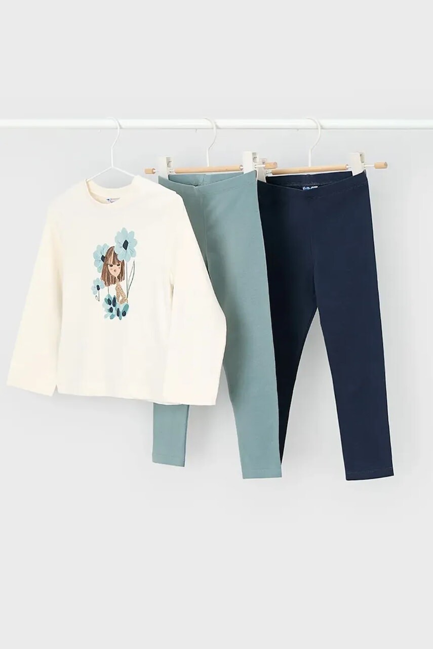 Detská súprava Mayoral zelená farba, 4724