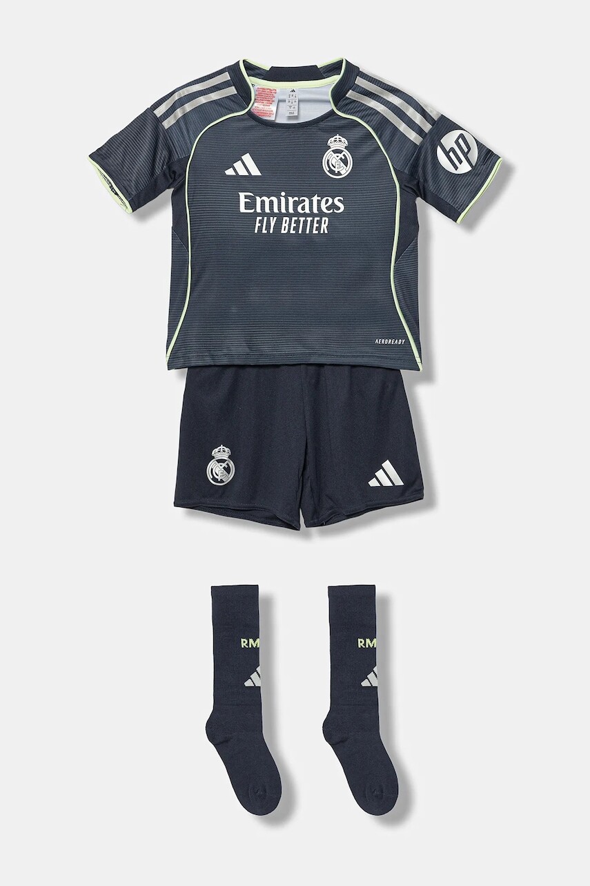 Detská súprava adidas Performance REAL MADRID tmavomodrá farba, JP3944