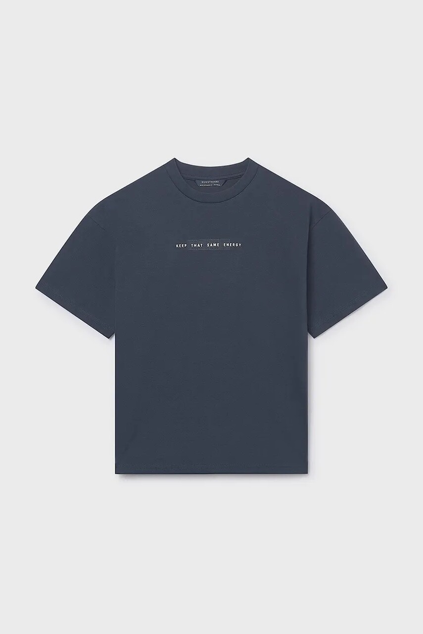 Detské tričko Mayoral tmavomodrá farba, 7001