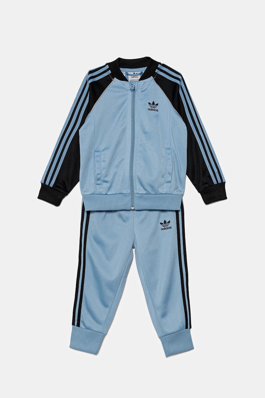 Detská tepláková súprava adidas Originals modrá farba, JY0012