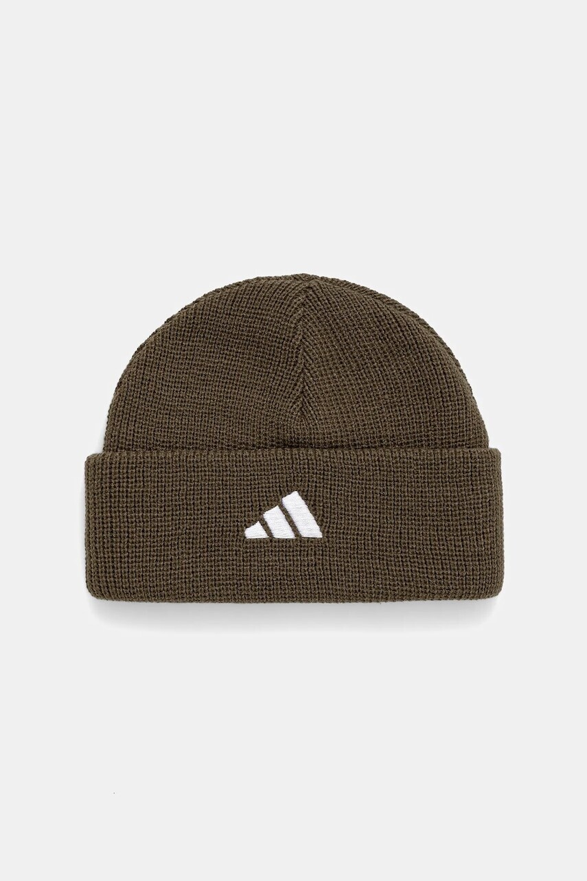 Detská čiapka adidas Performance zelená farba, KB1930