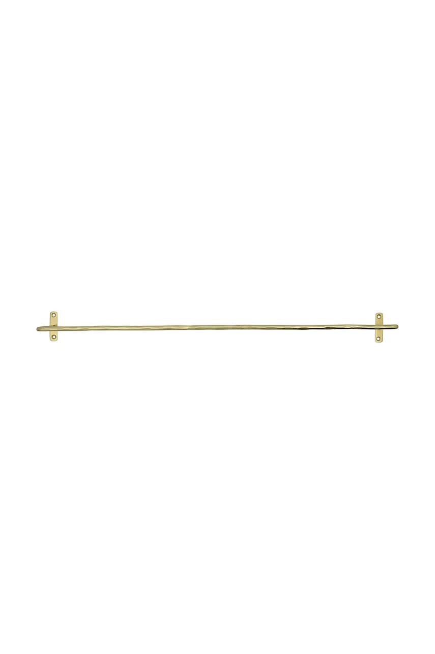 Vešiak na uteráky House Doctor HDWelo 61,5 cm žltá farba