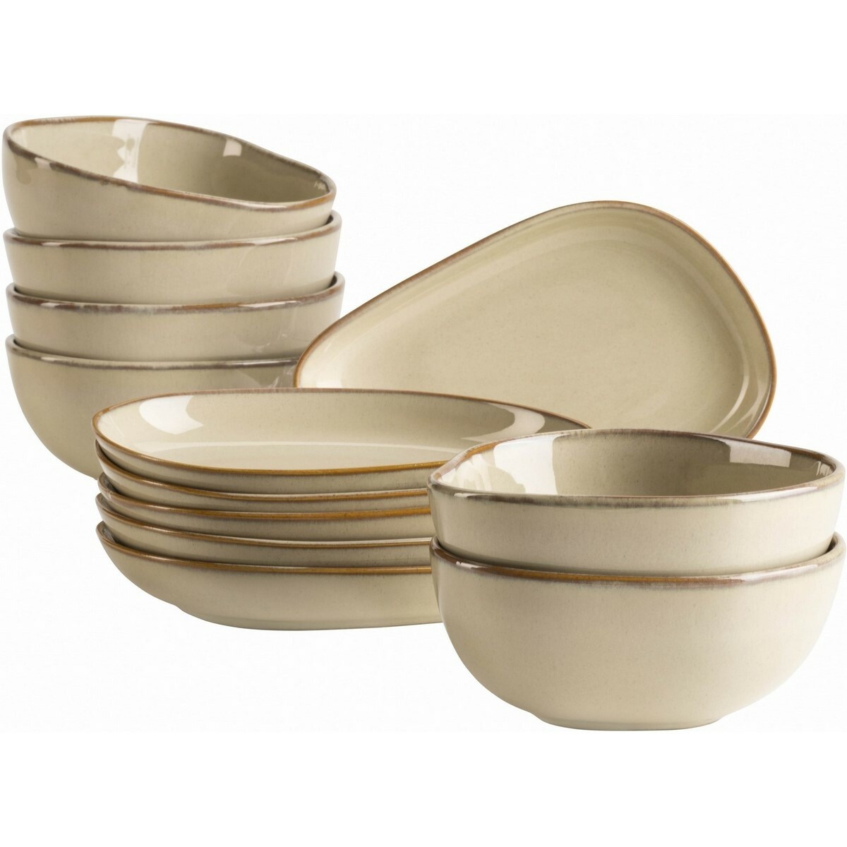Mäser 12-dielna servírovacia sada Cordelia Sand
