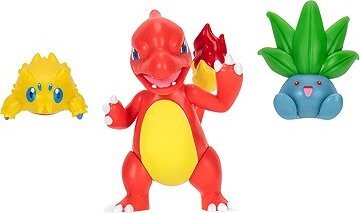 Pokémon figúrky – Joltik, Oddish, Charmeleon