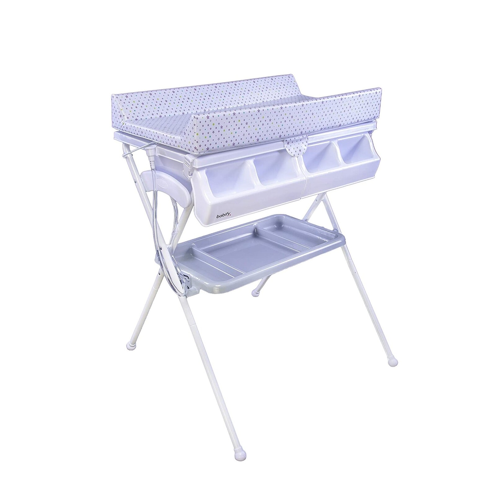 Babify Skladacia spa vanička s farebnými hviezdičkami pre prebaľovanie - 110 znakov