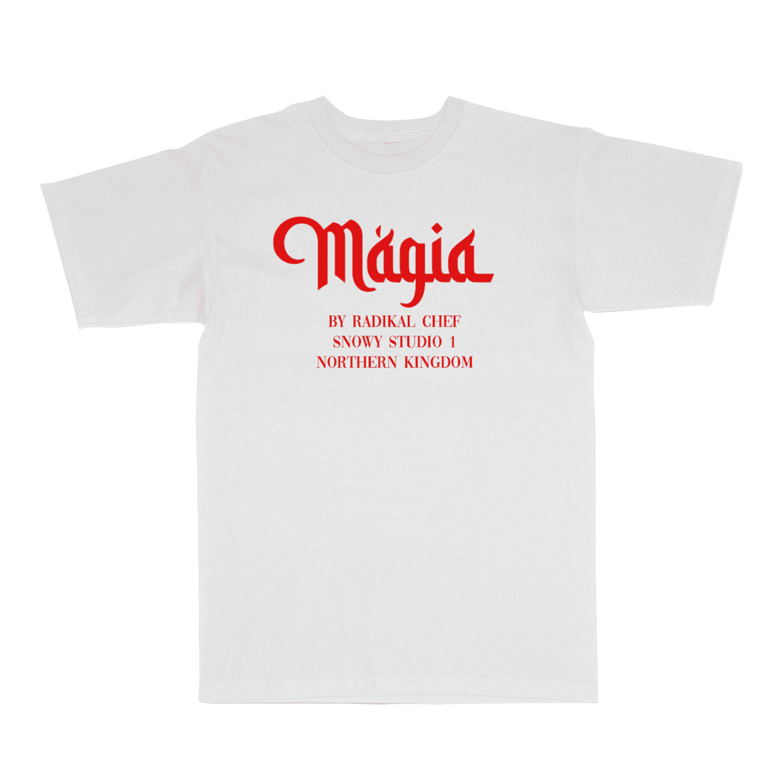 Radikal Chef tričko Mágia Biela S