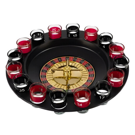 MG Party V2 alkoholová ruleta, čierna