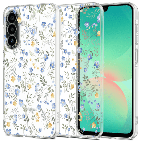 Tech-Protect Flexair kryt na Samsung Galaxy A26 5G, spring flowers