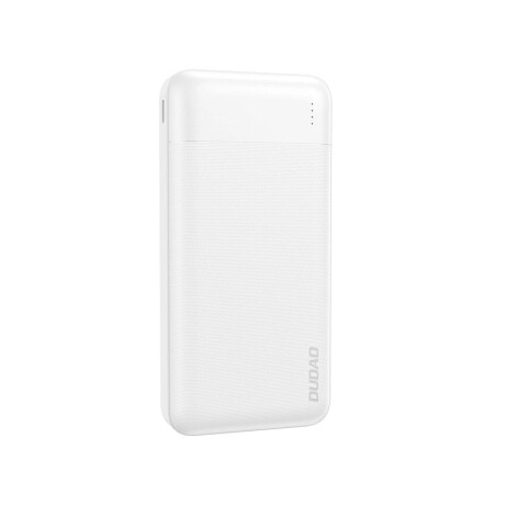 Dudao K18-1W Power Bank 10000mAh USB / USB-C / Micro USB 10W, biely