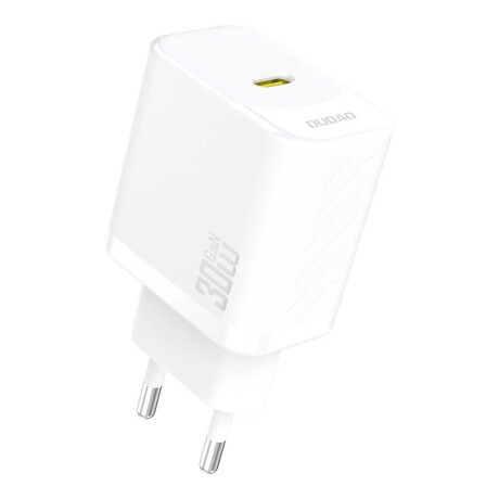 Dudao A27P GaN sieťová nabíjačka USB-C 30W, biela