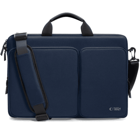 Tech-Protect Defender Bag taška na notebook 17'', tmavomodrá