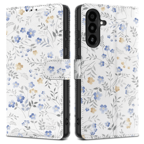 Tech-Protect Wallet knižkové puzdro na Samsung Galaxy A26 5G, spring flowers