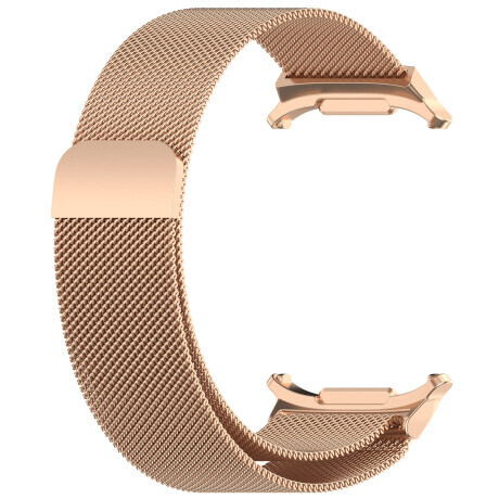 BStrap Milanese Loop remienok na Samsung Galaxy Watch Ultra 47mm, rose gold