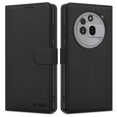 Tech-Protect Wallet knižkové puzdro na Nothing Phone 3A, čierne