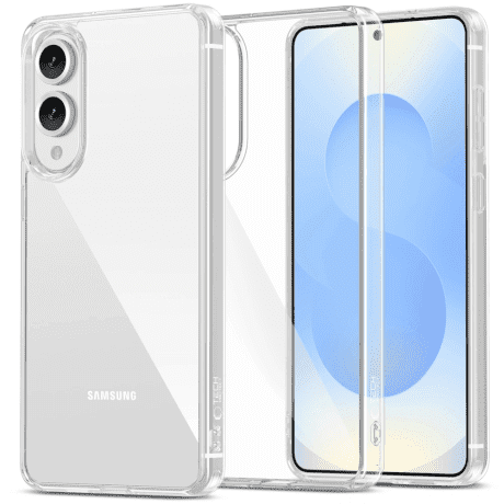 Tech-Protect Flexair Hybrid kryt na Samsung Galaxy S25 Edge, priesvitný