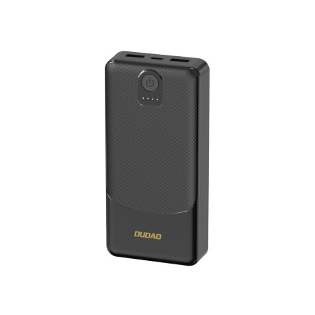 Dudao K10 Power Bank 10000mAh 2x USB / USB-C 2.4A 12W, čierny
