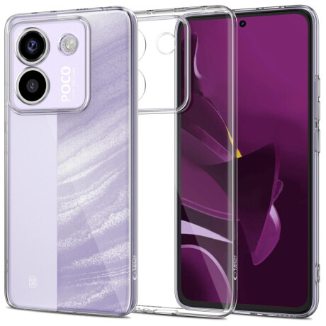Tech-Protect FlexAir kryt na Xiaomi Poco M7 Pro 5G, priesvitný