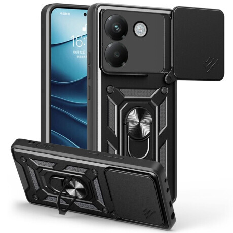 Tech-Protect Camshield kryt na Xiaomi Poco M7 Pro 5G, čierny