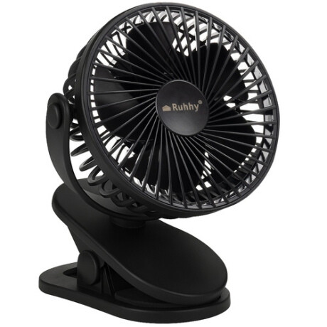 MG Clip bezdrôtový stolný ventilátor, čierny