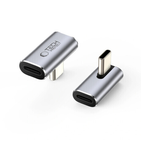Tech-Protect Ultraboost AA03 adaptér USB-C, šedý