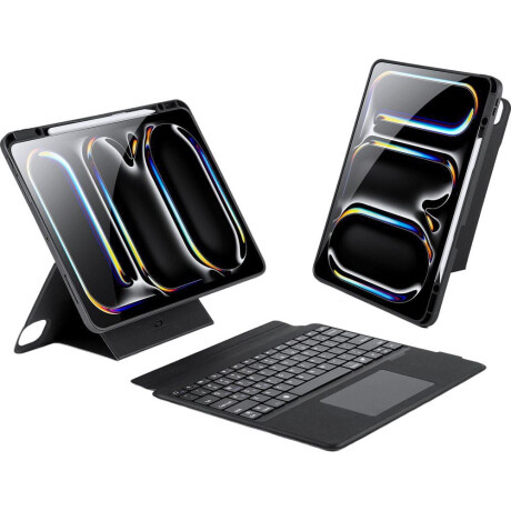 Dux Ducis DK puzdro s klávesnicou na iPad Pro 13'' 2024, čierne