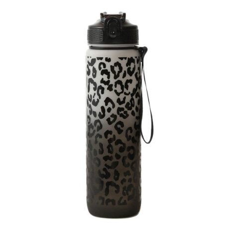 Livefy fľaša na vodu Panter 1l, čierna / biela