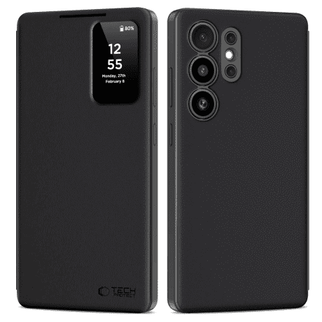 Tech-Protect Smart Wallet knižkové puzdro na Samsung Galaxy S25 Ultra, čierne