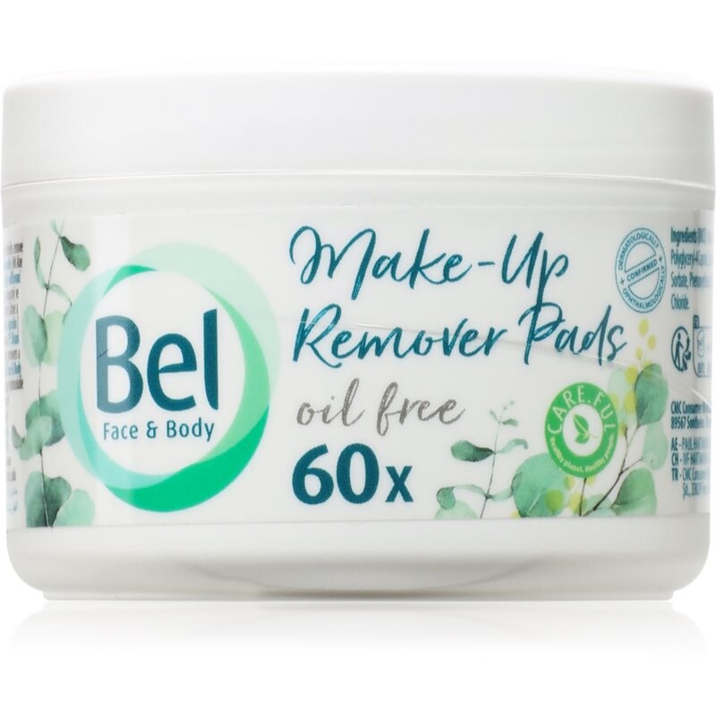 Bel Face & Body Vlhčené odličovacie tampóny s aloe vera 60ks