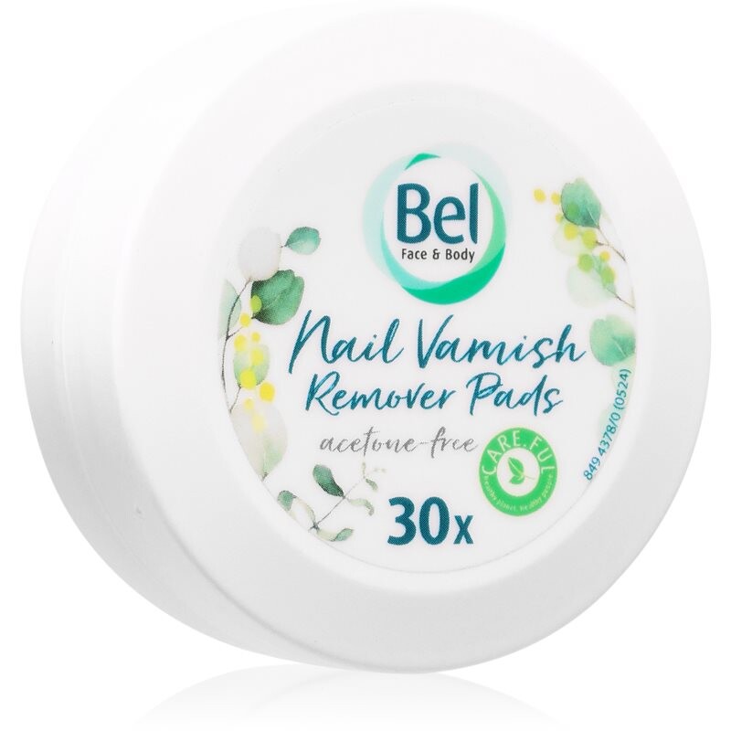 Bel Face & Body Odlakovacie tampóny na nechty 30ks