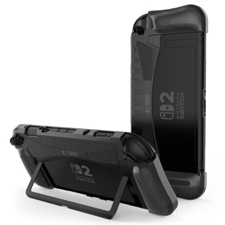 Tech-Protect Carbon kryt na Nintendo Switch 2, čierny