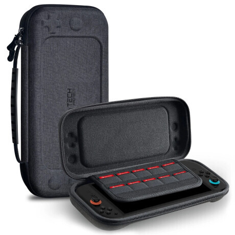 Tech-Protect Hardpouch obal na Nintendo Switch 2, šedý
