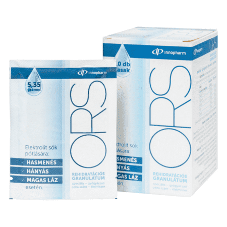 ORS Rehydratačný soľný granulát InnoPharm perorálny vrecká 10x5,35g