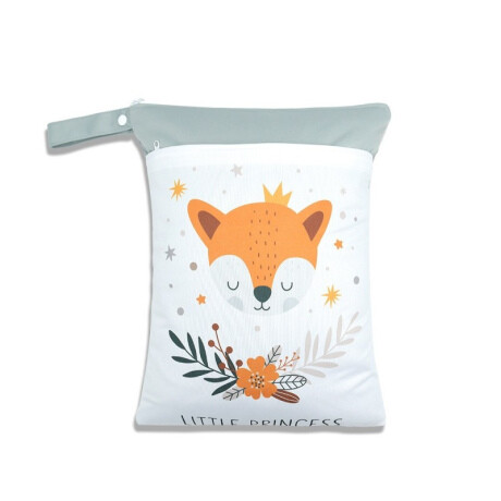 Livefy nepremokavé vrecko Foxy 30x40 cm, biele