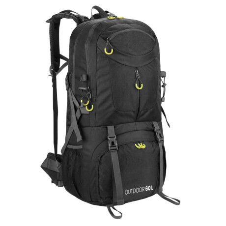 MG Outdoor turistický batoh 60L, čierny
