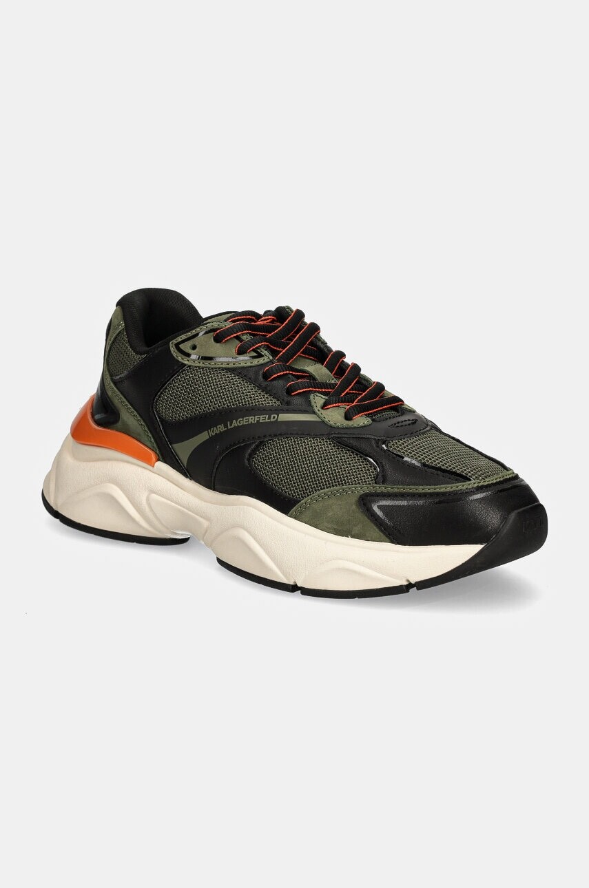 Tenisky Karl Lagerfeld KOMET zelená farba, KL56524