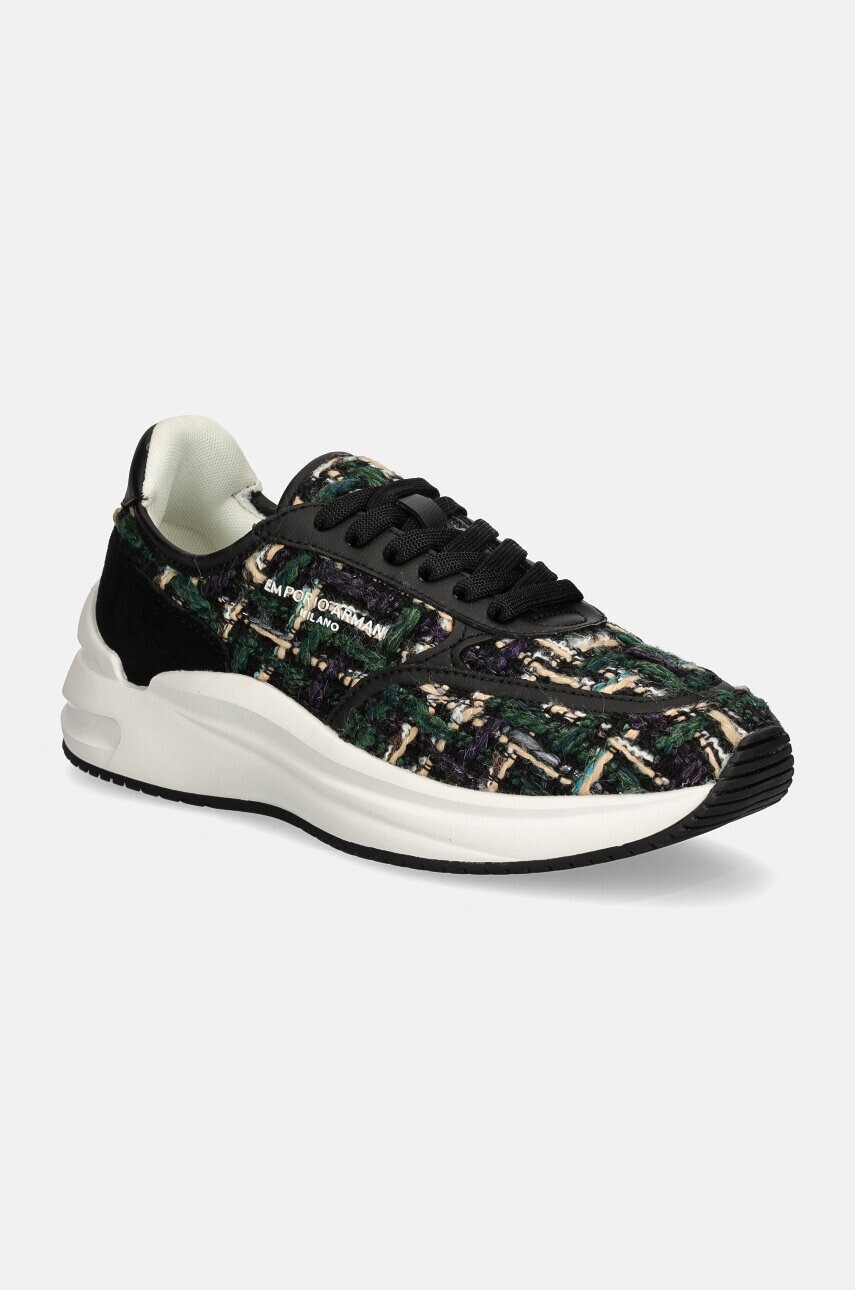 Tenisky Emporio Armani zelená farba, X3X216 XR221 Q987