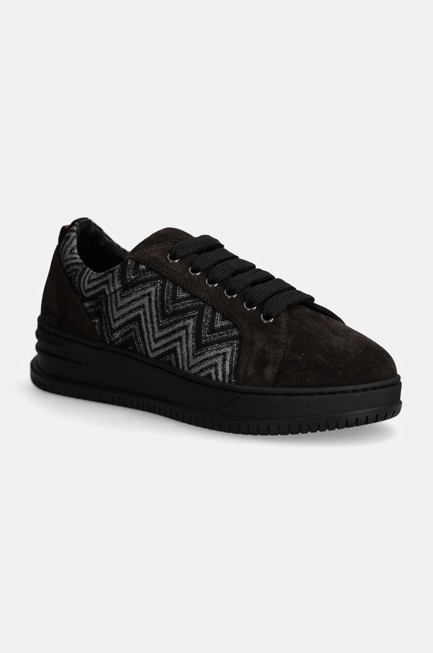 Tenisky Missoni Alex čierna farba, MM70_051
