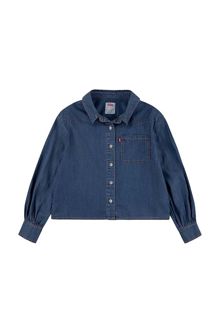 Detská riflová košeľa Levi's L/S WESTERN DENIM SHIRT 4EL063