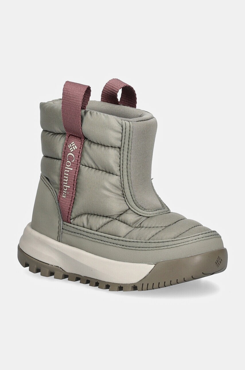 Detské snehule Columbia SNOWTROT MID šedá farba, 2078912