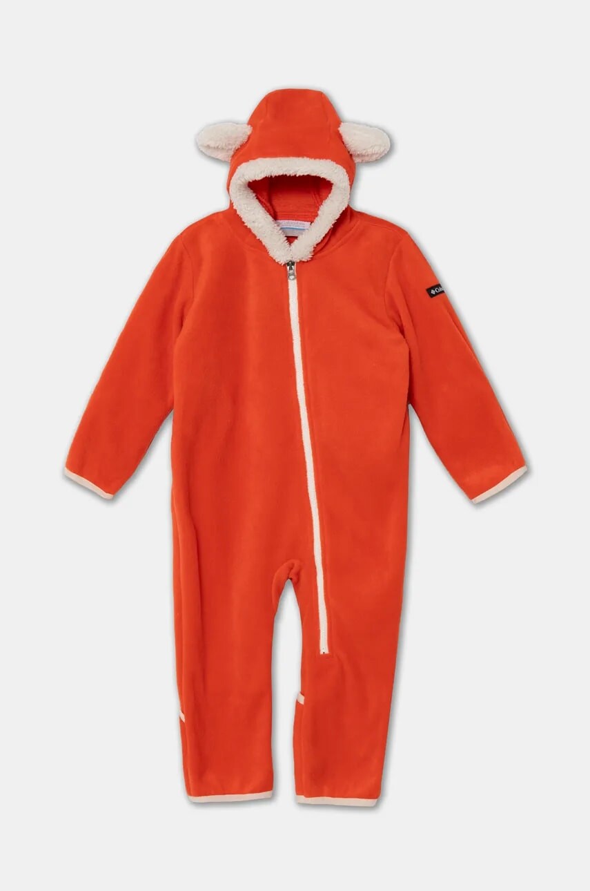 Overal pre bábätká Columbia Tiny Bear Bunting oranžová farba, 1523741