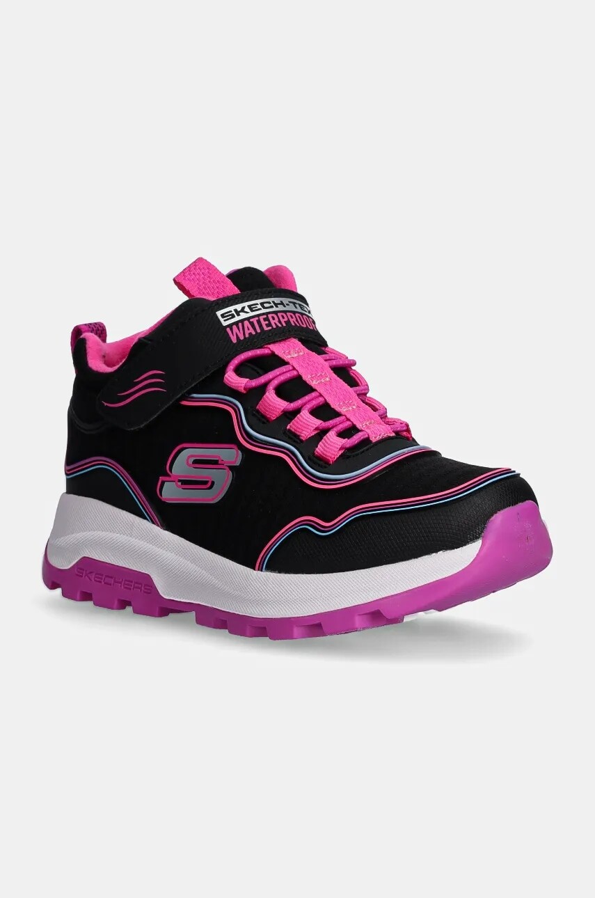 Detské zimné topánky Skechers STORM BLAZER čierna farba, 303451L