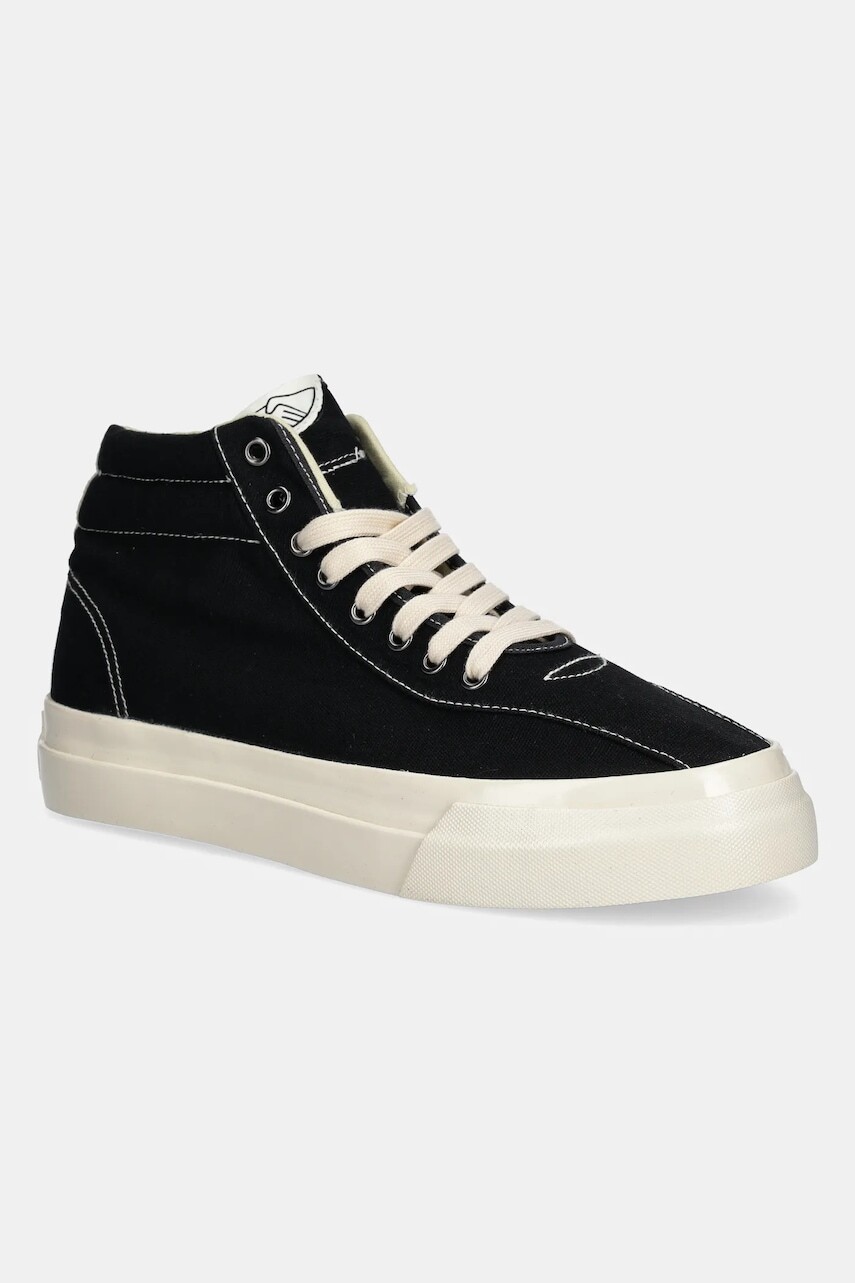 Tenisky S.W.C Varden Canvas čierna farba, YA02012