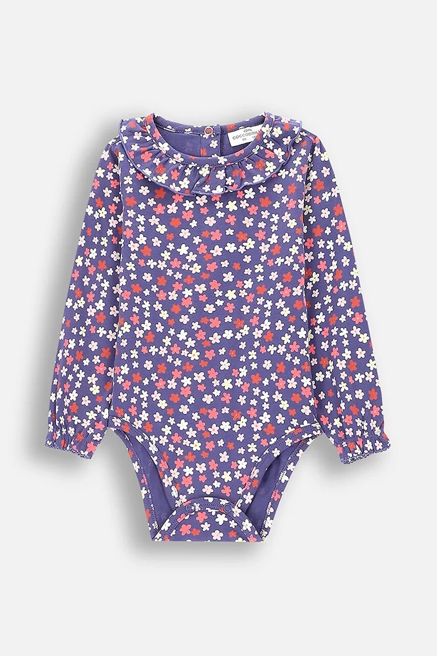 Body pre bábätká Coccodrillo HEARTS GIRL NEWBORN