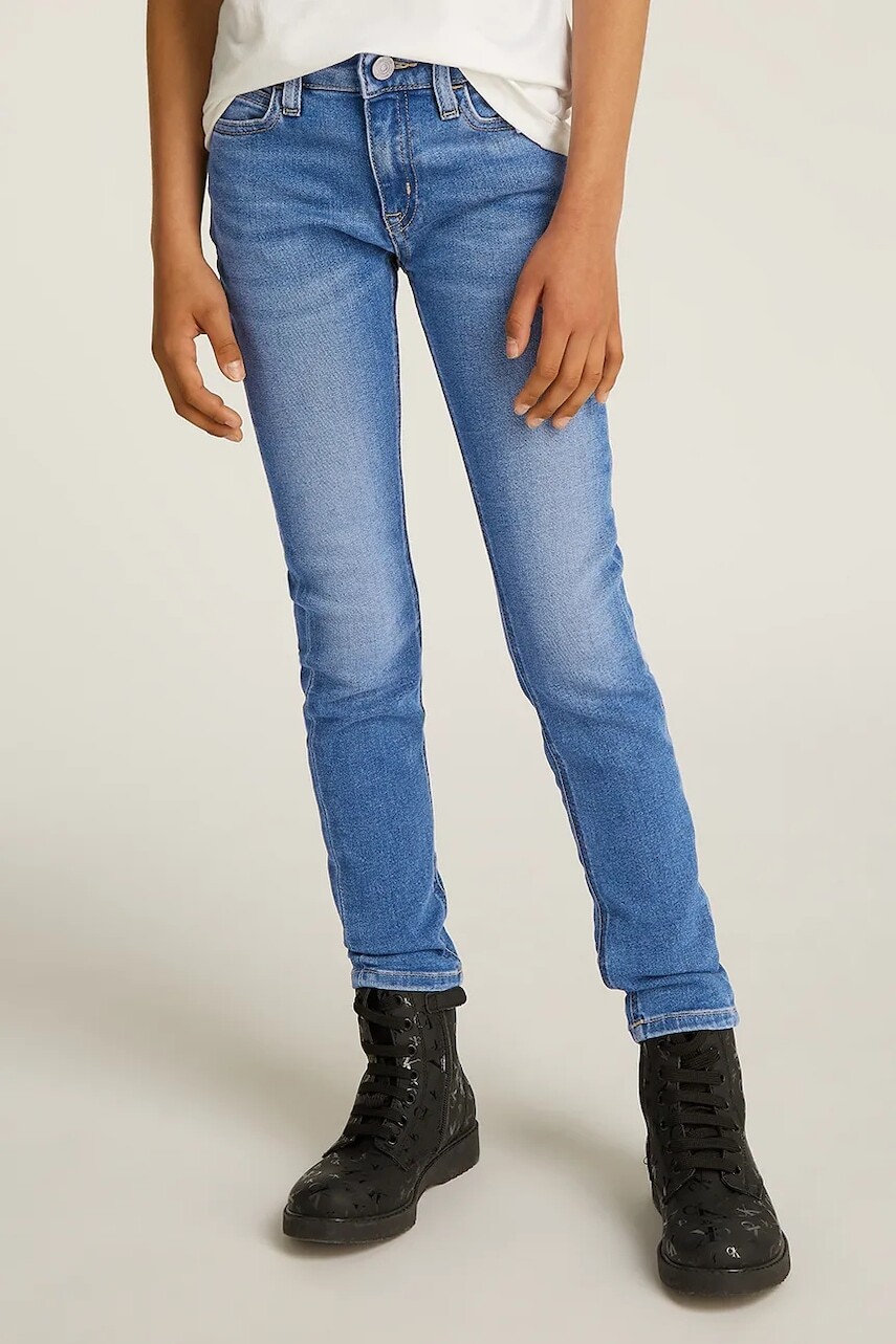 Detské rifle Calvin Klein Jeans MR SKINNY IG0IG02707