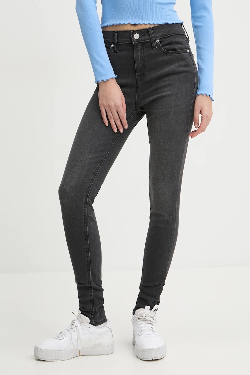 Rifle Tommy Jeans dámske, šedá farba, DW0DW19550